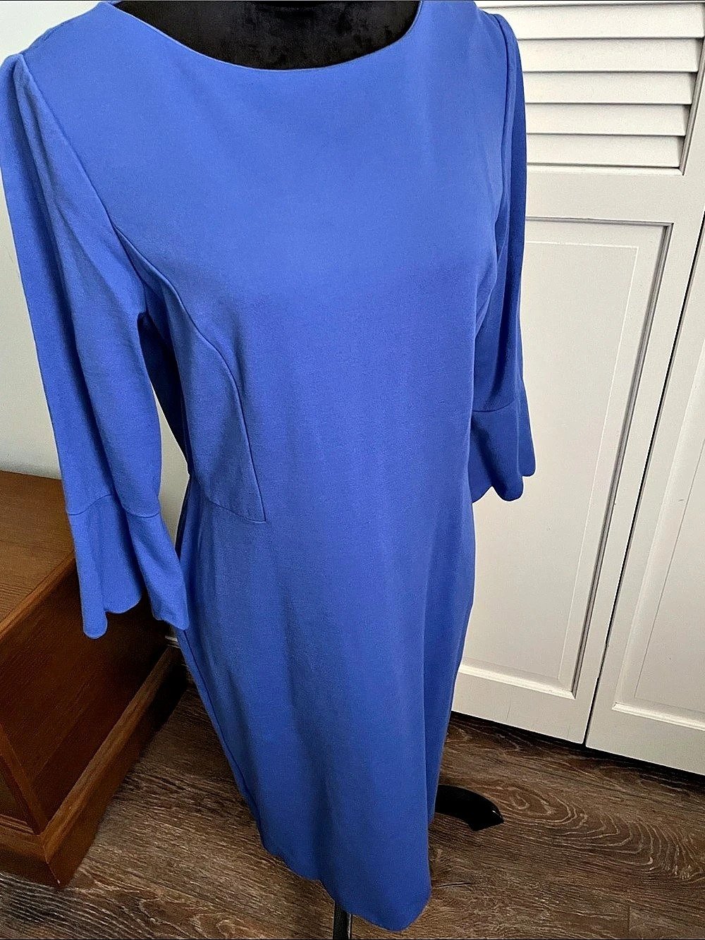 Blue Long Sleeve Dress Like New